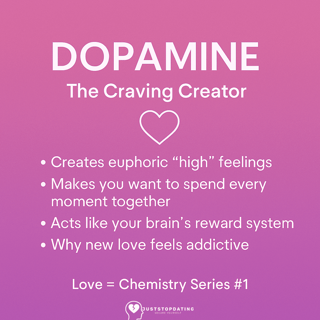 Chemistry of love featuring dopamine