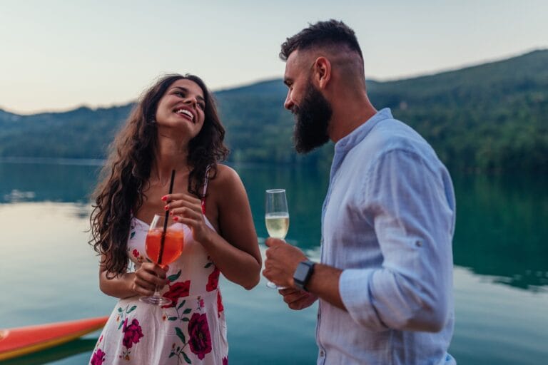 5 Scientific Reasons Career Success Reshape Your Dating Market Value - Romantic date by the lake